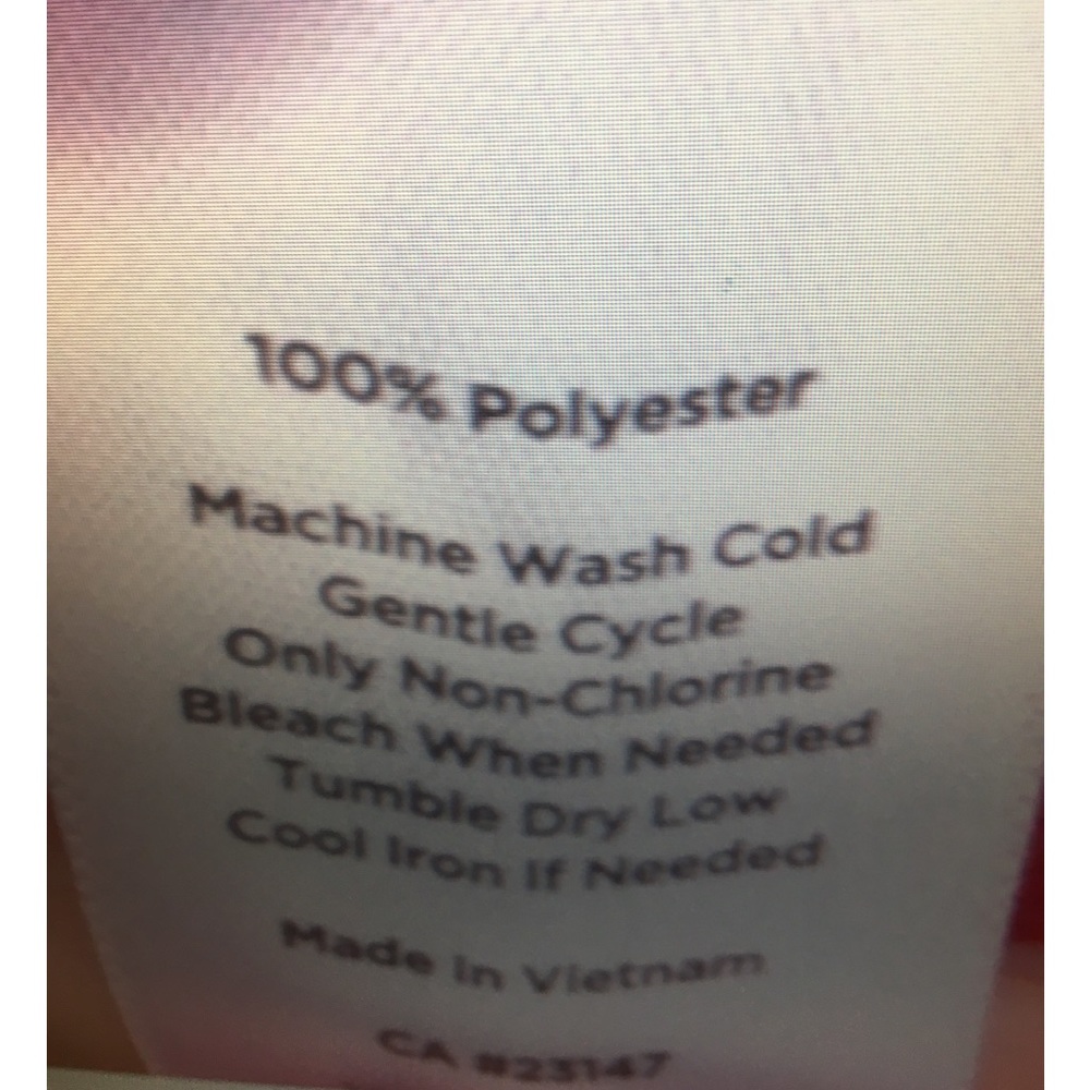 Talbots Snowflake Zip Up Fleece Jacket Size Sp - image 3